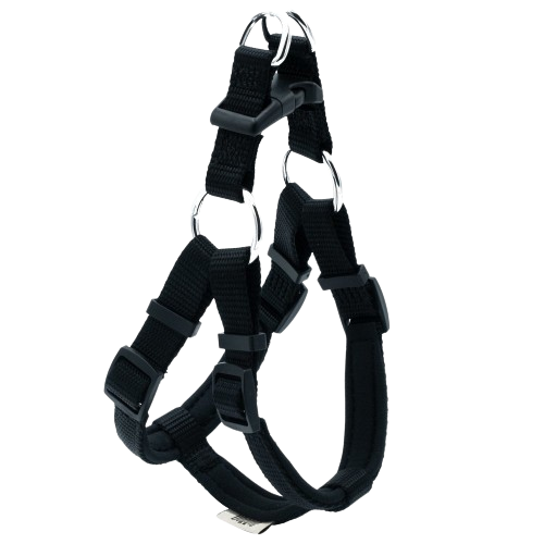 Doggie Konfor Dokuma Ronin Göğüs Tasması Siyah 1,5X35-40Cm