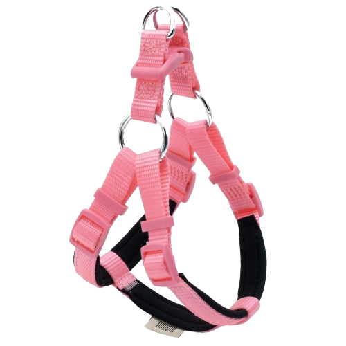 Doggie Konfor Dokuma Ronin Göğüs Tasması Pembe 1,5X35-40Cm