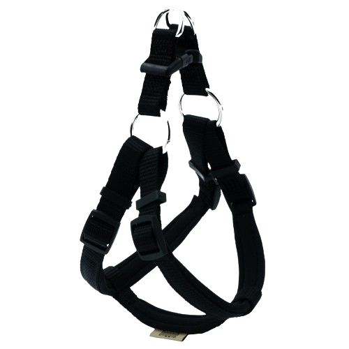 Doggie Konfor Dokuma Ronin Göğüs Tasması Siyah 1,5X40-45Cm