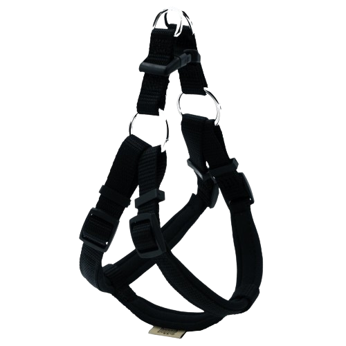 Doggie Konfor Dokuma Ronin Göğüs Tasması Siyah 1,5X40-45Cm