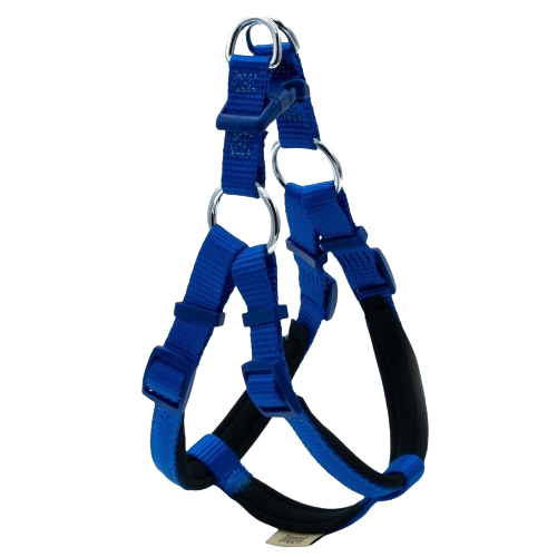 Doggie Konfor Dokuma Ronin Göğüs Tasması Royalmavi 1,5X40-45Cm