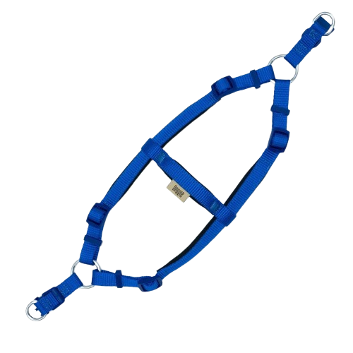 Doggie Konfor Dokuma Ronin Göğüs Tasması Royalmavi 1,5X40-45Cm