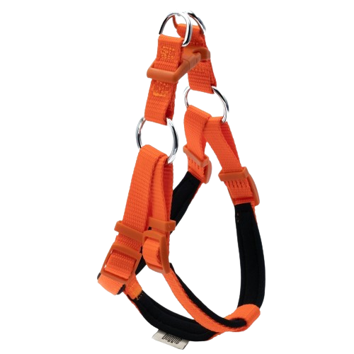 Doggie Konfor Dokuma Ronin Göğüs Tasması Turuncu 1,5X40-45Cm