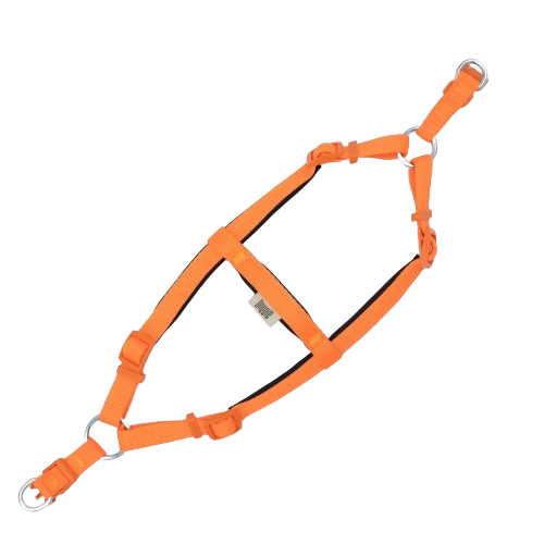 Doggie Konfor Dokuma Ronin Göğüs Tasması Turuncu 1,5X40-45Cm