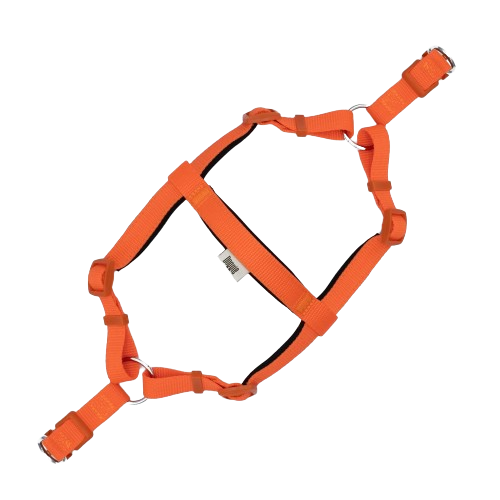 Doggie Konfor Dokuma Ronin Göğüs Tasması Turuncu 2X45-55Cm