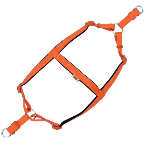 Doggie Konfor Dokuma Ronin Göğüs Tasması Turuncu 2X55-65Cm