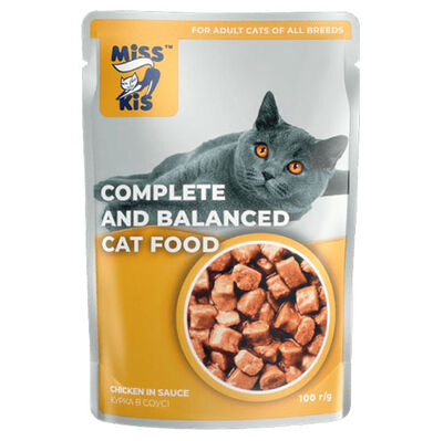 Mis Kas Tavuklu Kedi Yaş Maması 100 g