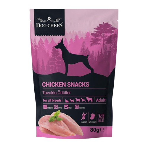 Dog Chefs Tavuklu Köpek Ödül Maması 80 g