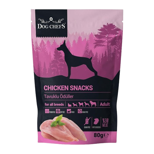 Dog Chefs Tavuklu Köpek Ödül Maması 80 g