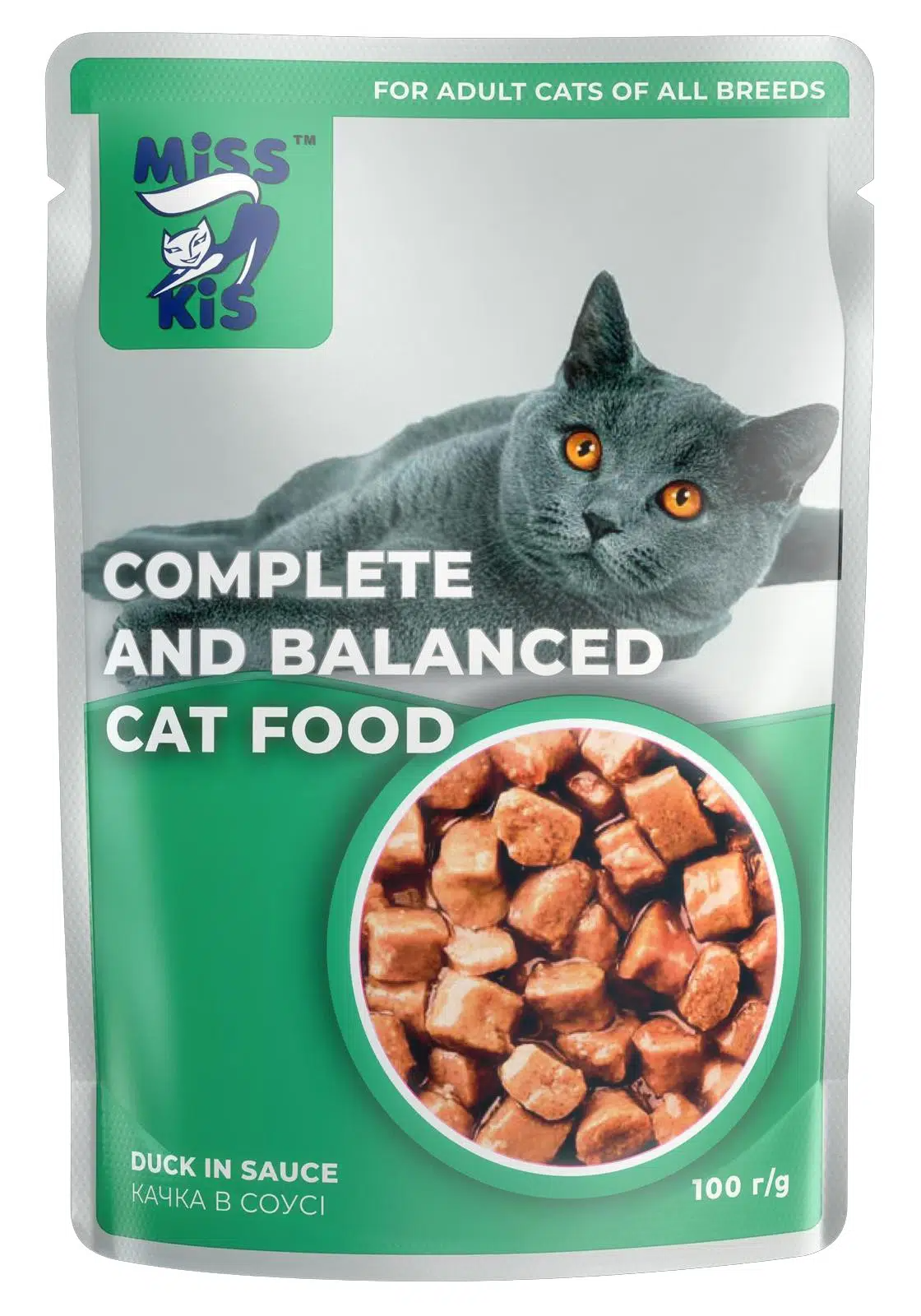 Mis Kas Ördekli Kedi Yaş Maması 100 g