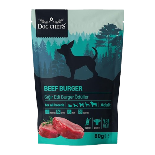 Dog Chefs Sığır Etli Köpek Ödül Maması 80 g
