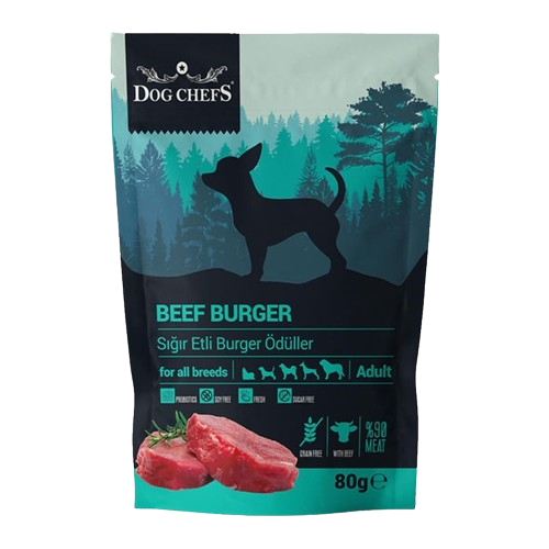 Dog Chefs Sığır Etli Köpek Ödül Maması 80 g