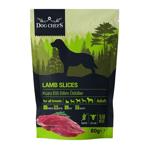 Dog Chefs Kuzu Etli Köpek Ödül Maması 80 g