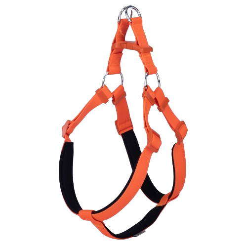 Doggie Konfor Dokuma Ronin Göğüs Tasması Turuncu 2,5X65-75Cm