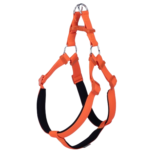 Doggie Konfor Dokuma Ronin Göğüs Tasması Turuncu 2,5X65-75Cm