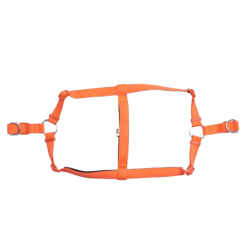 Doggie Konfor Dokuma Ronin Göğüs Tasması Turuncu 2,5X65-75Cm