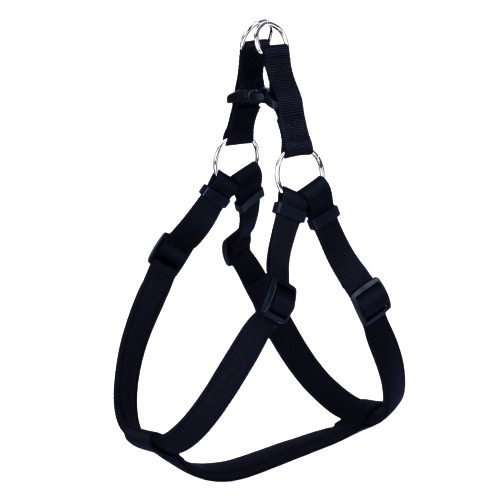 Doggie Konfor Dokuma Ronin Göğüs Tasması Siyah 2,5X70-80Cm