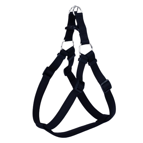 Doggie Konfor Dokuma Ronin Göğüs Tasması Siyah 2,5X70-80Cm