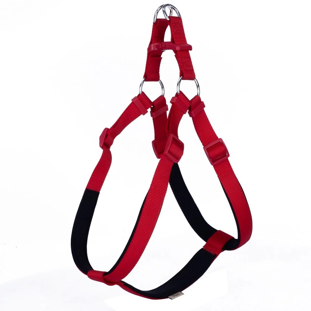 Doggie Konfor Dokuma Ronin Göğüs Tasması Kırmızı 2,5X70-80Cm