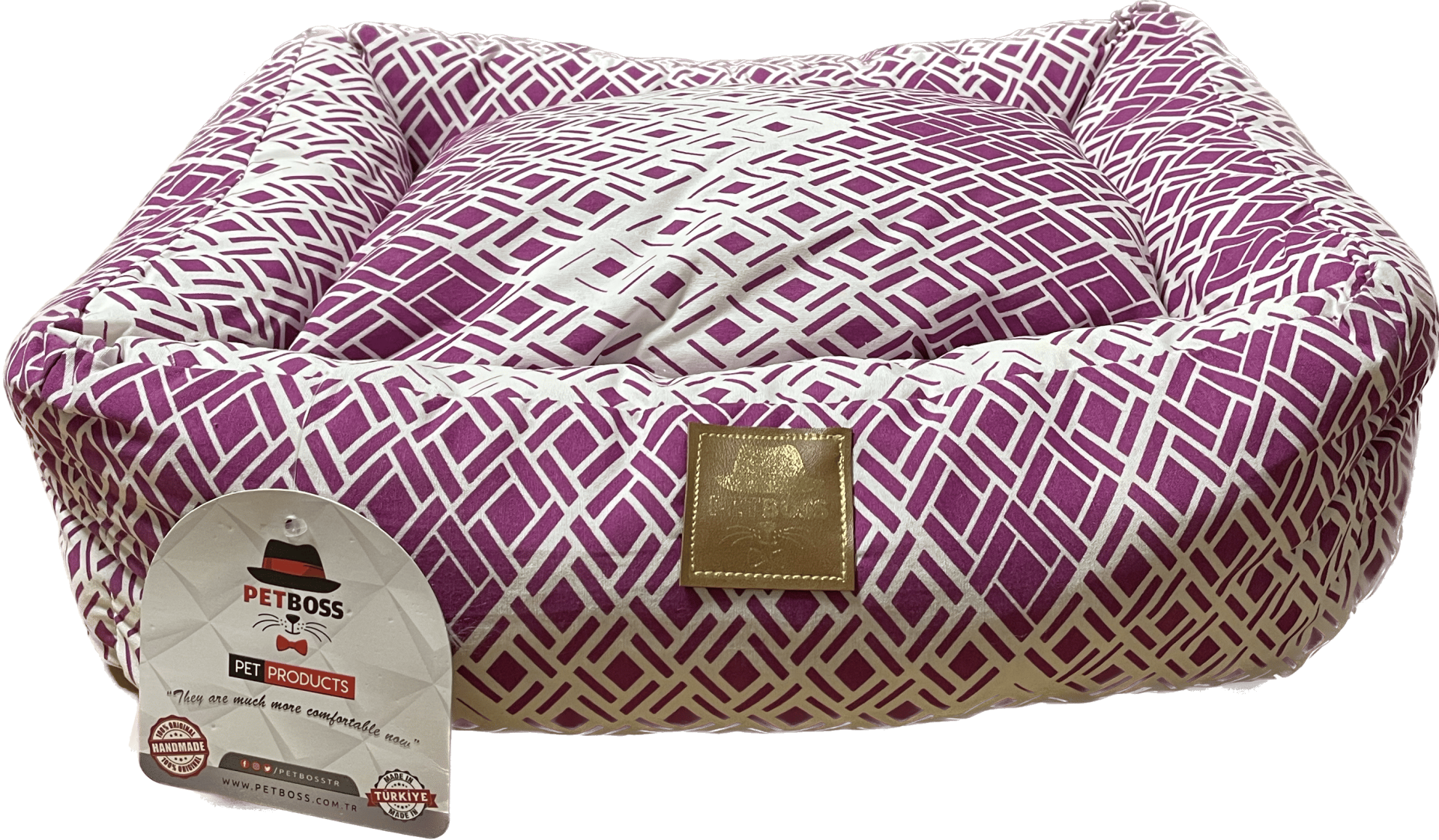 Petboss Lıve Set S (Mor-Beyaz) STD