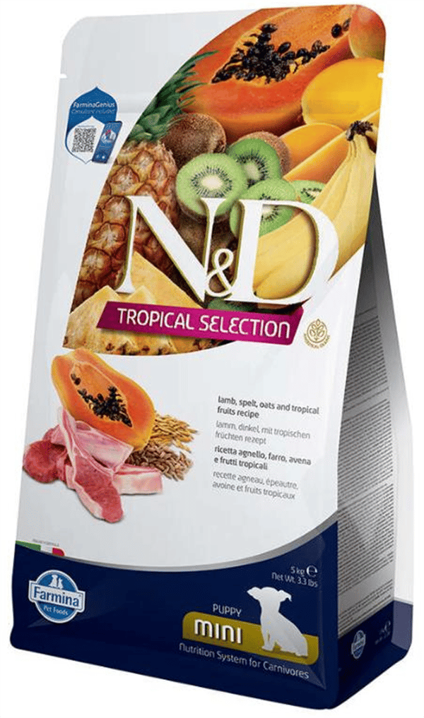 N&D Tropikal Selection Kuzulu Yavru Köpek Maması 5 kg