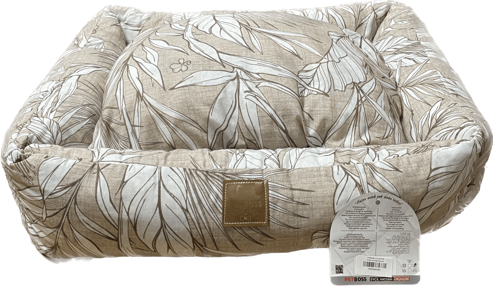 Petboss Lıve Set M (Kahverengi-Beyaz)