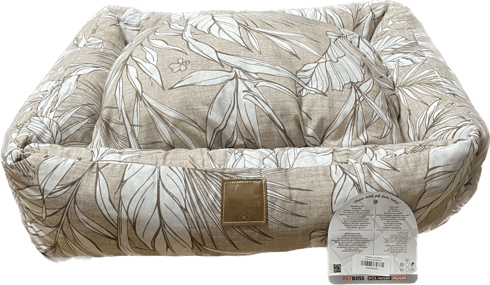 Petboss Lıve Set M (Kahverengi-Beyaz)