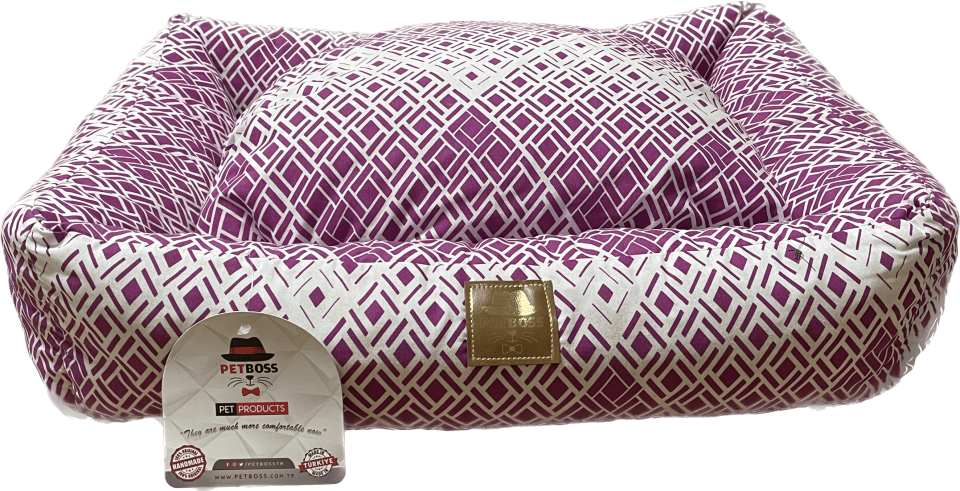 Petboss Lıve Set M (Mor-Beyaz)