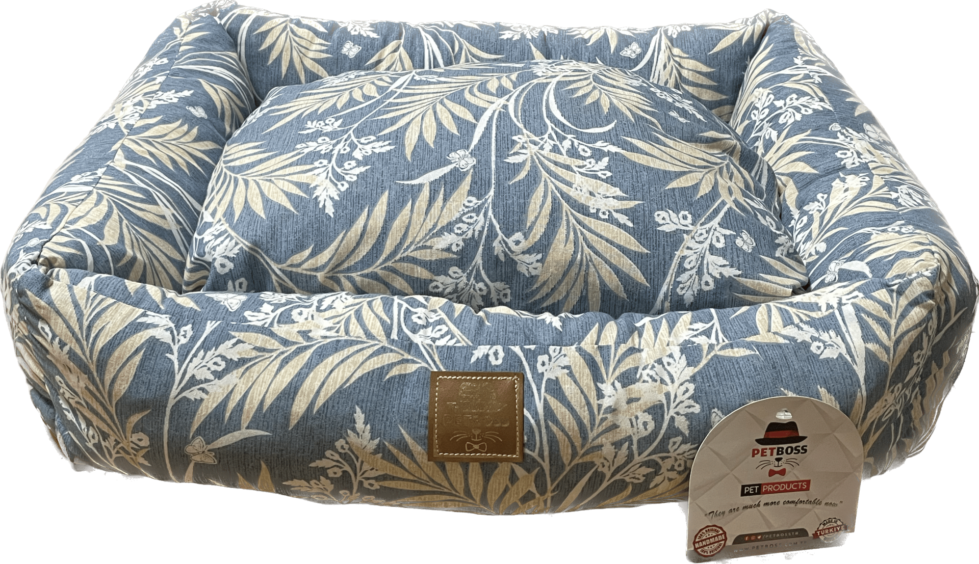 Petboss Lıve Set M (Mavi-Sarı)