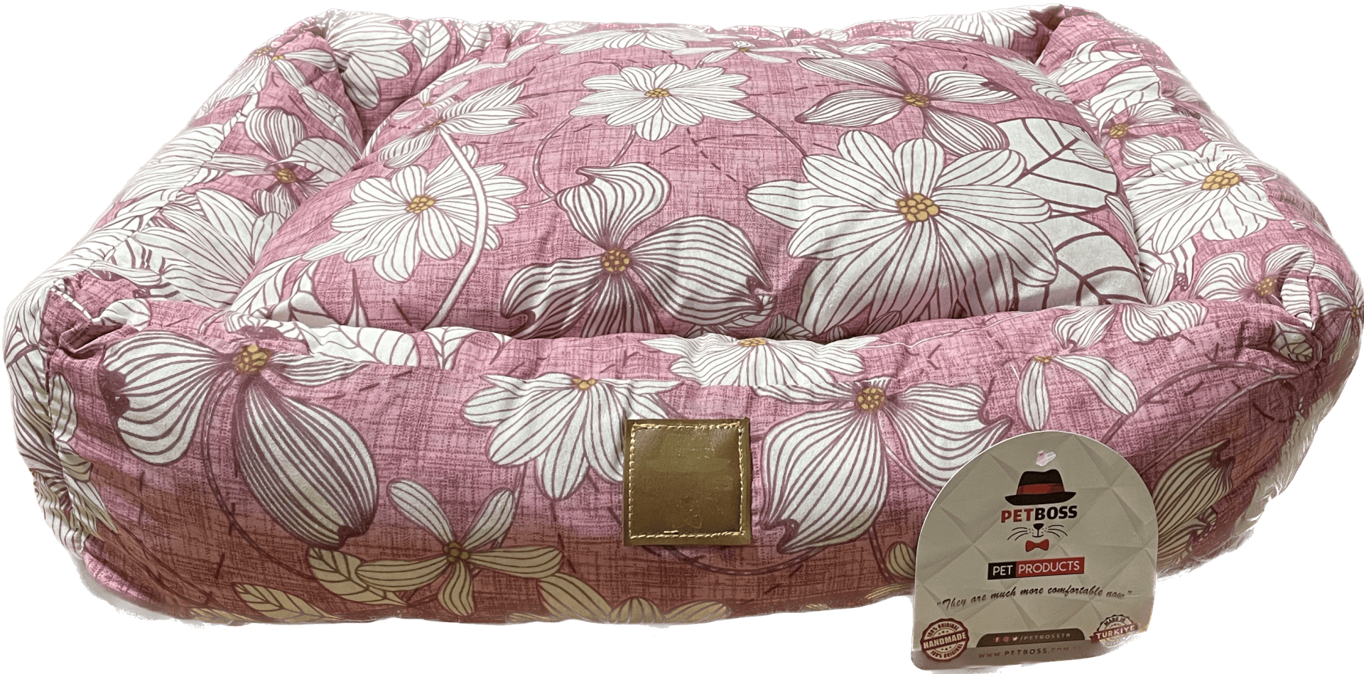 Petboss Lıve Set M (Pembe-Beyaz)