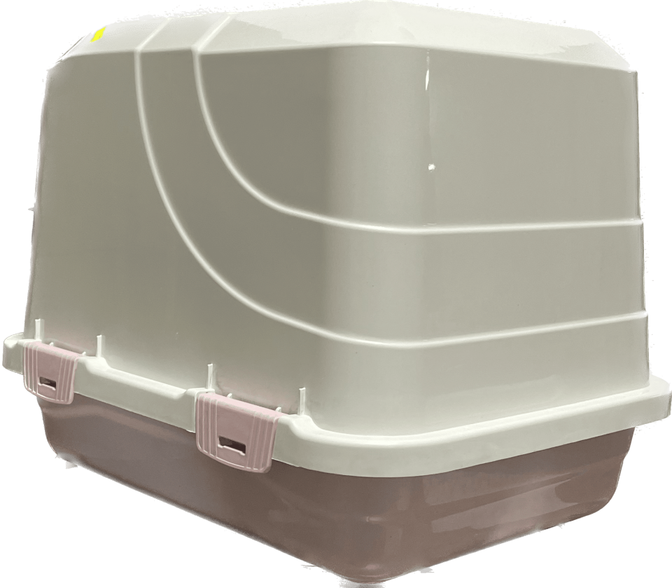 İba Pet Kapalı Kedi Tuvaleti 1 Pembe