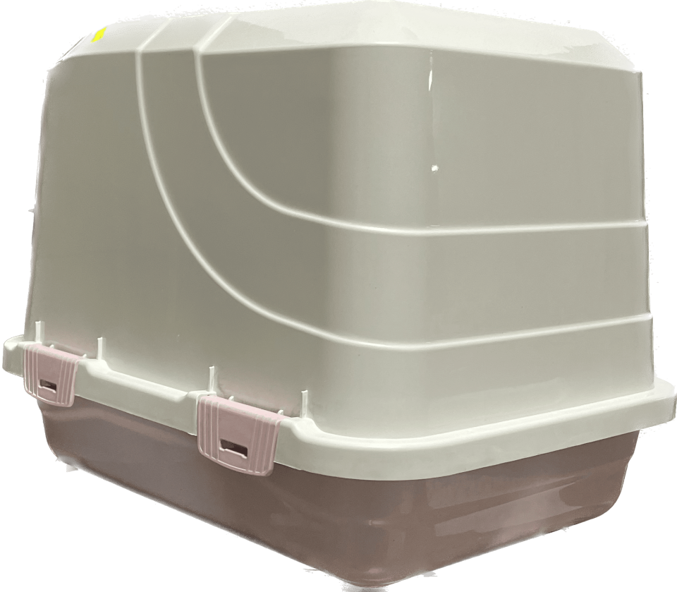 İba Pet Kapalı Kedi Tuvaleti 1 Pembe