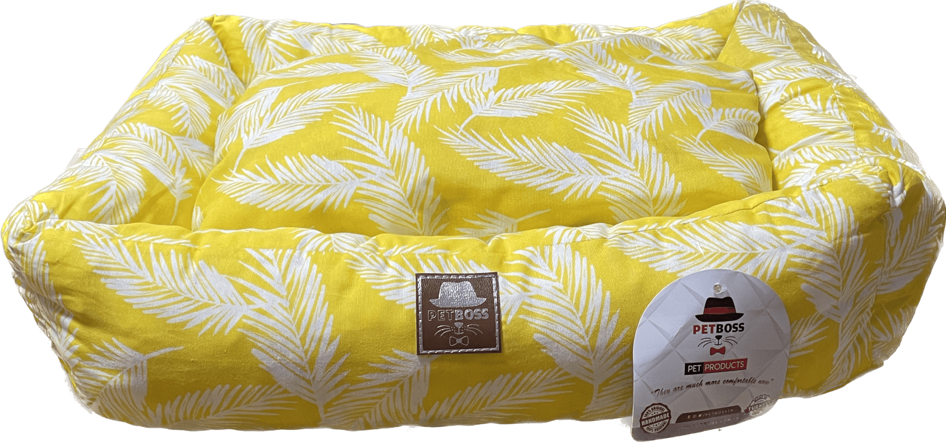 Petboss Lıve Set M (Sarı-Beyaz)