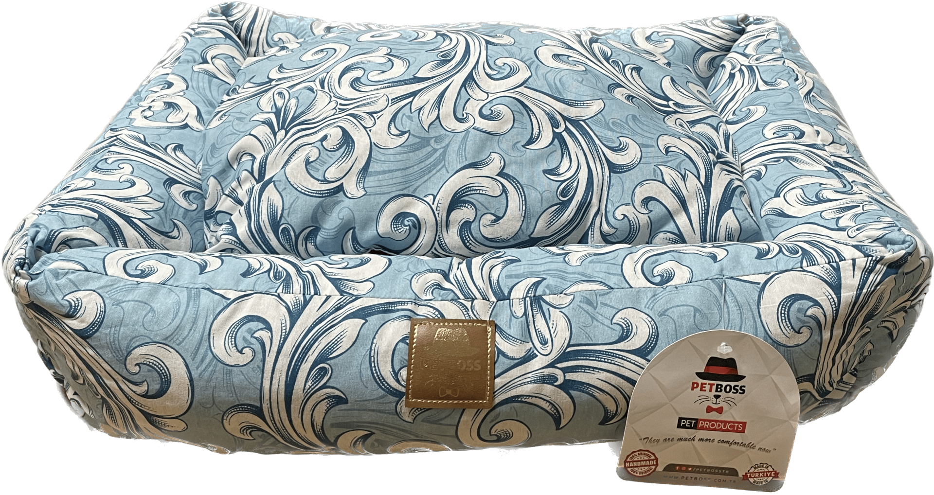 Petboss Lıve Set M (Turkuaz-Beyaz)