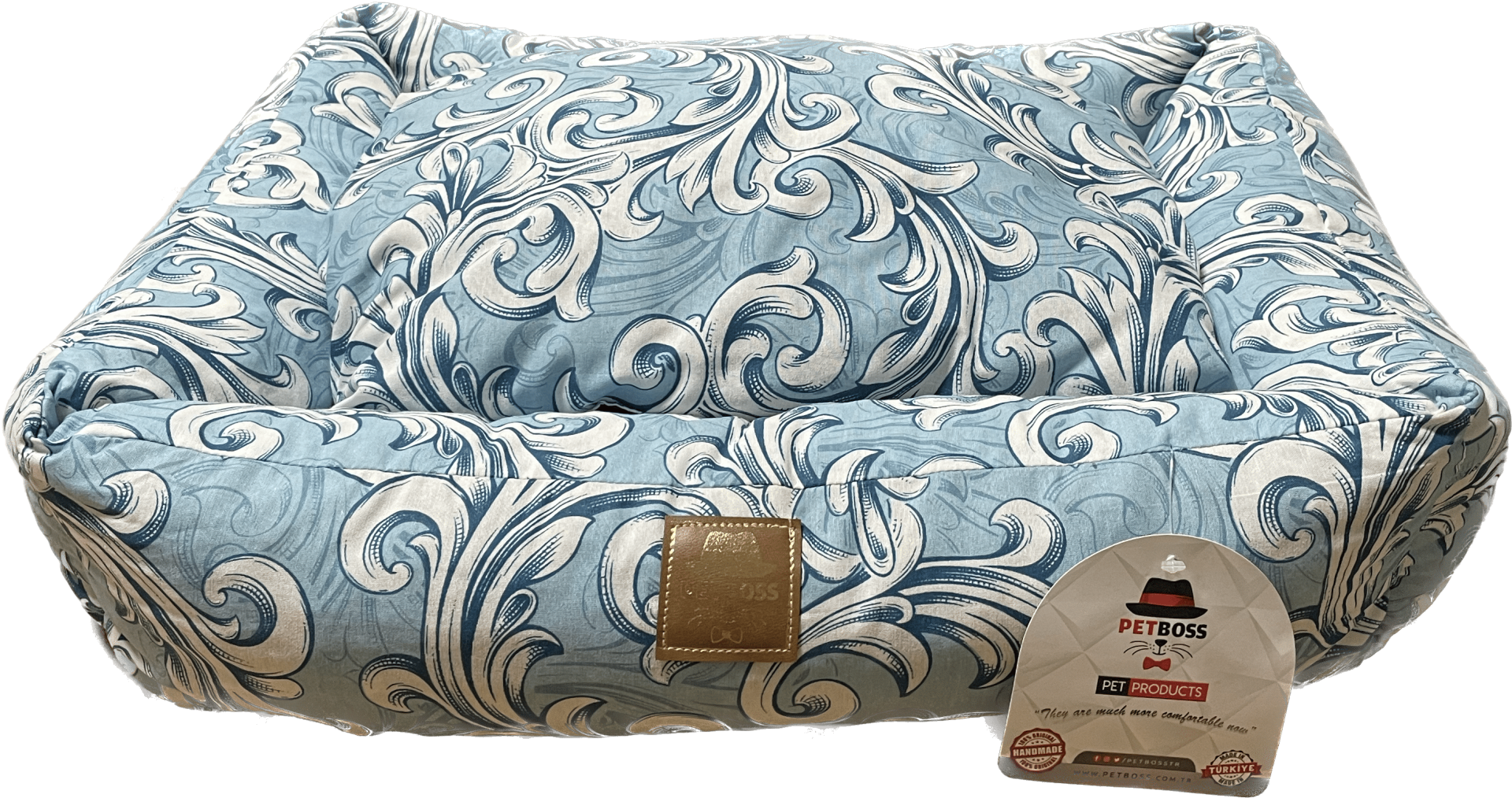 Petboss Lıve Set M (Turkuaz-Beyaz)