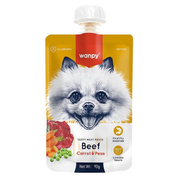 Wanpy Sığır Etli Köpek Ödül Maması 90 gr