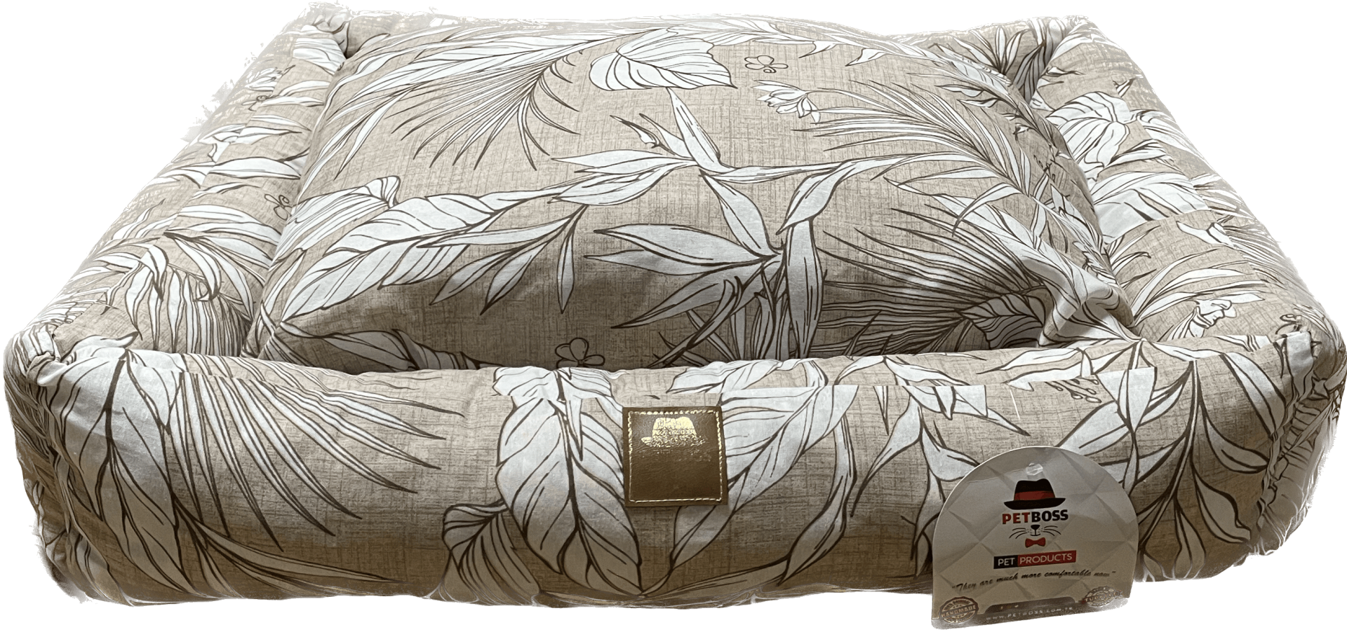 Petboss Lıve Set L (Kahverengi-Beyaz)