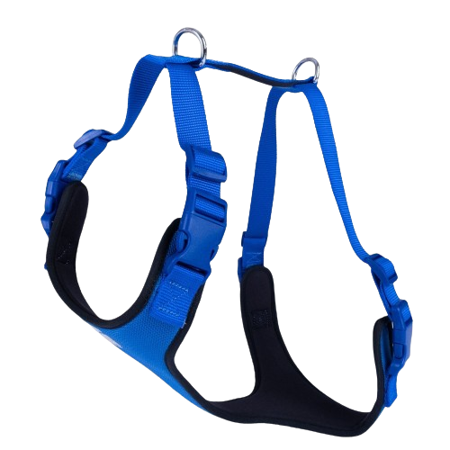 Doggie Havalı Dokuma Göğüs Tasması Royalmavi 2X55-65Cm