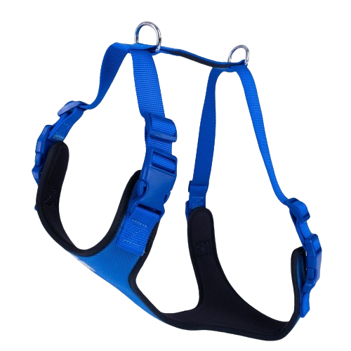 Doggie Havalı Dokuma Göğüs Tasması Royalmavi 2X55-65Cm