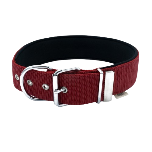 Doggie Konfor Dokuma Boyun Tasması Kırmızı 5X60-70Cm