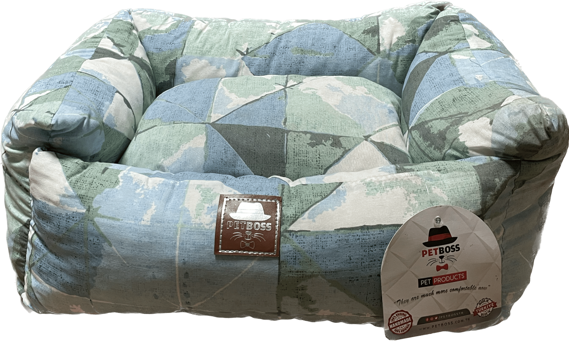 Petboss Long Lıve Set S (Mavi-Yeşil-Beyaz)