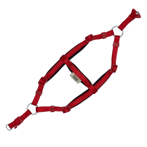 Doggie Konfor Dokuma Ronin Göğüs Tasması Kırmızı 1X30-35Cm