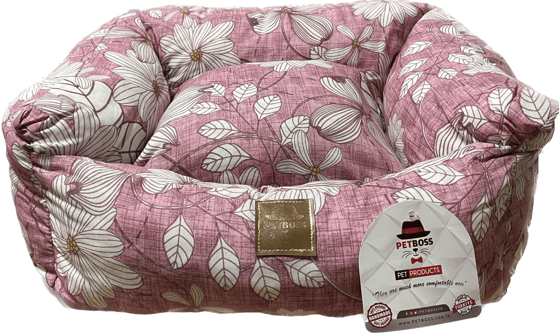 Petboss Long Lıve Set S (Pembe-Beyaz)