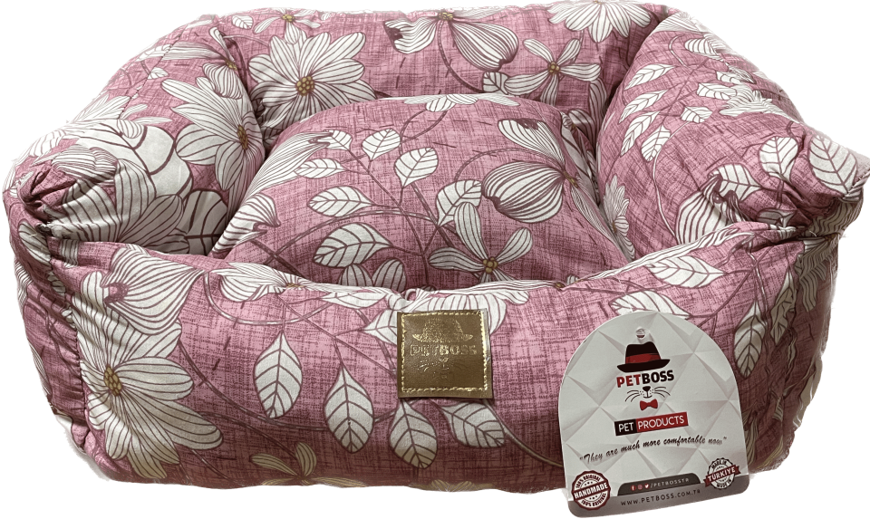 Petboss Long Lıve Set S (Pembe-Beyaz)