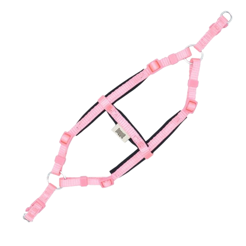 Doggie Konfor Dokuma Ronin Göğüs Tasması Pembe 1X30-35Cm