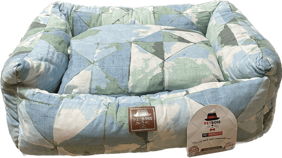 Petboss Long Lıve Set M (Mavi-Yeşil-Beyaz)