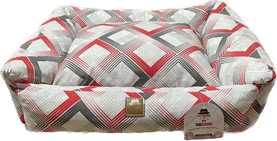Petboss Long Lıve Set L (Gri-Beyaz-Kırmızı)