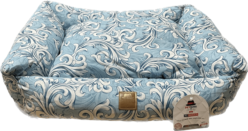 Petboss Long Lıve Set L (Mavi-Beyaz)