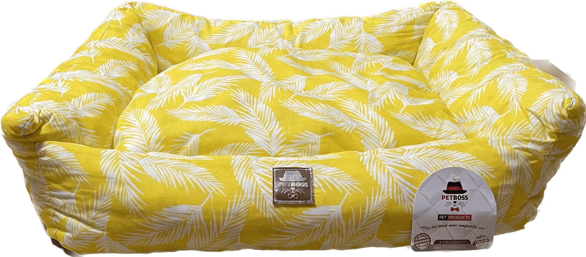 Petboss Long Lıve Set L (Sarı-Beyaz)