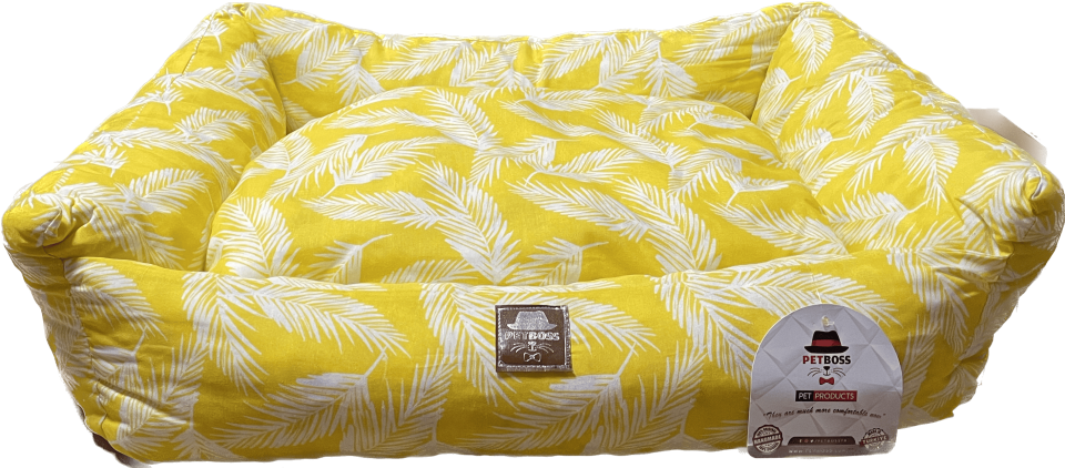Petboss Long Lıve Set L (Sarı-Beyaz)
